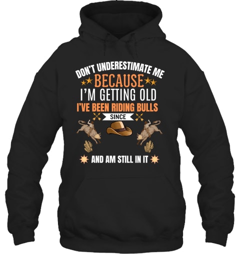 Bull riding hoodies on sale